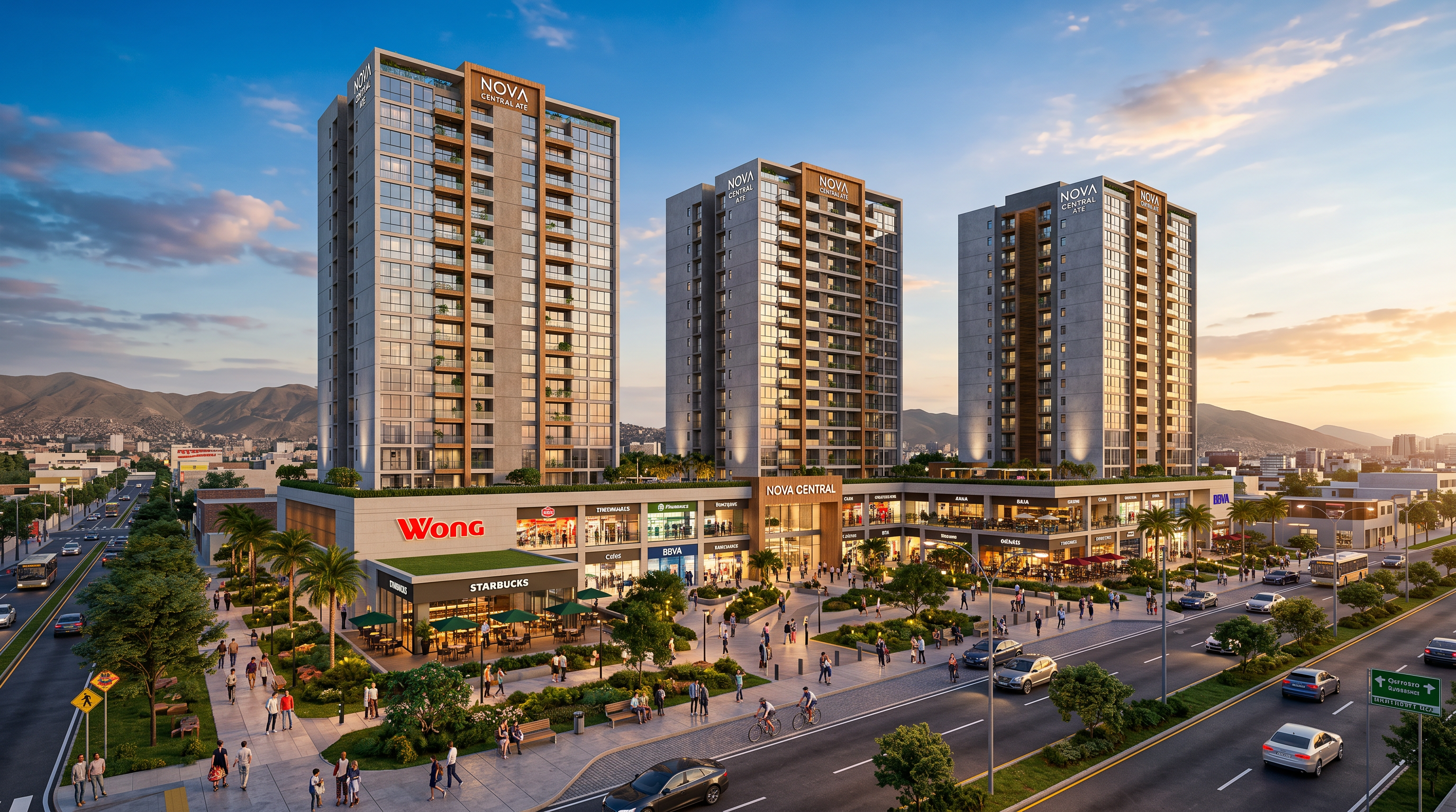 NOVA CENTRAL ATE – Architectural Render
